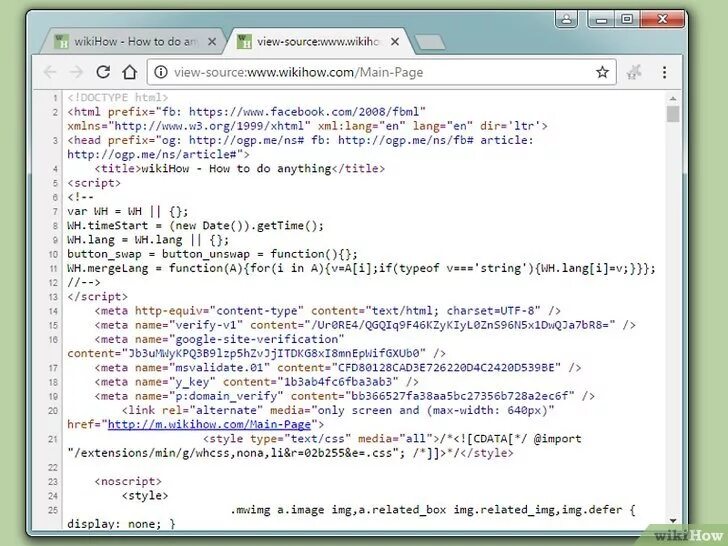 Meta script