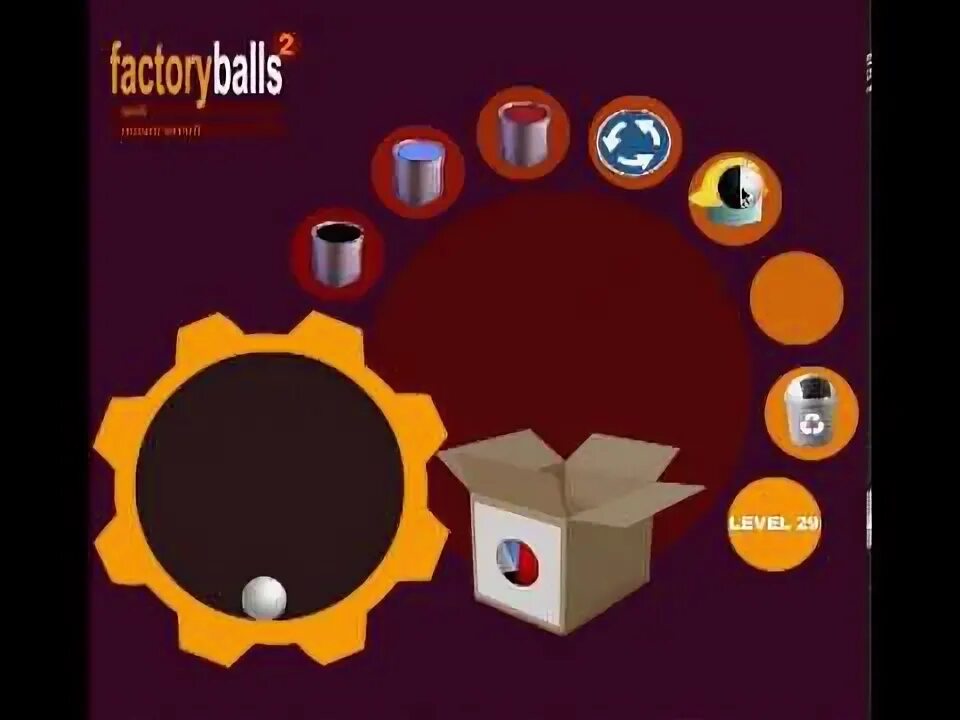 Factory balls. Factory balls
