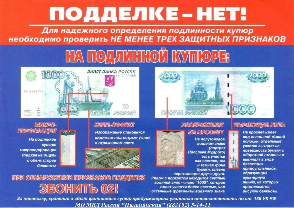 Определить денежную купюру. Подлинность купюр. как распознать фальшивую купюру. распознавание фальшивых купюр. как выявить фальшивую купюру.