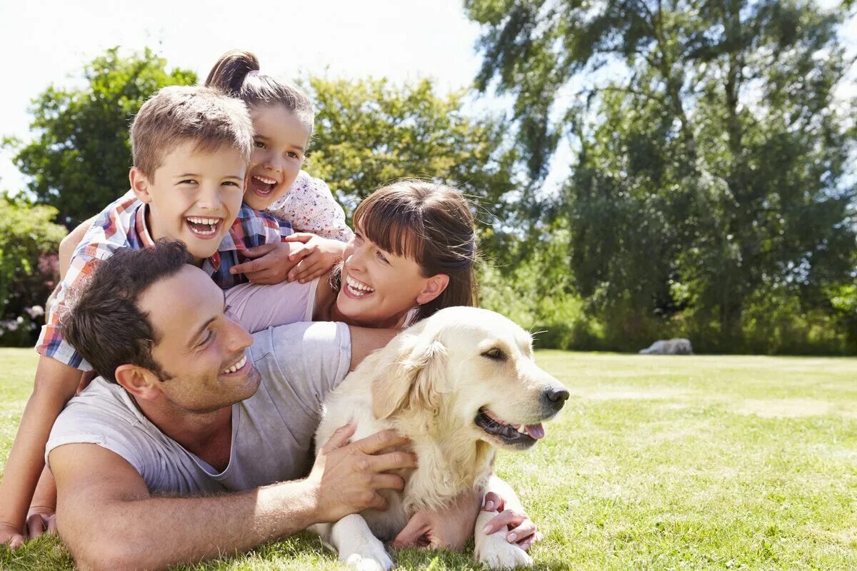 Having a good time with your family
