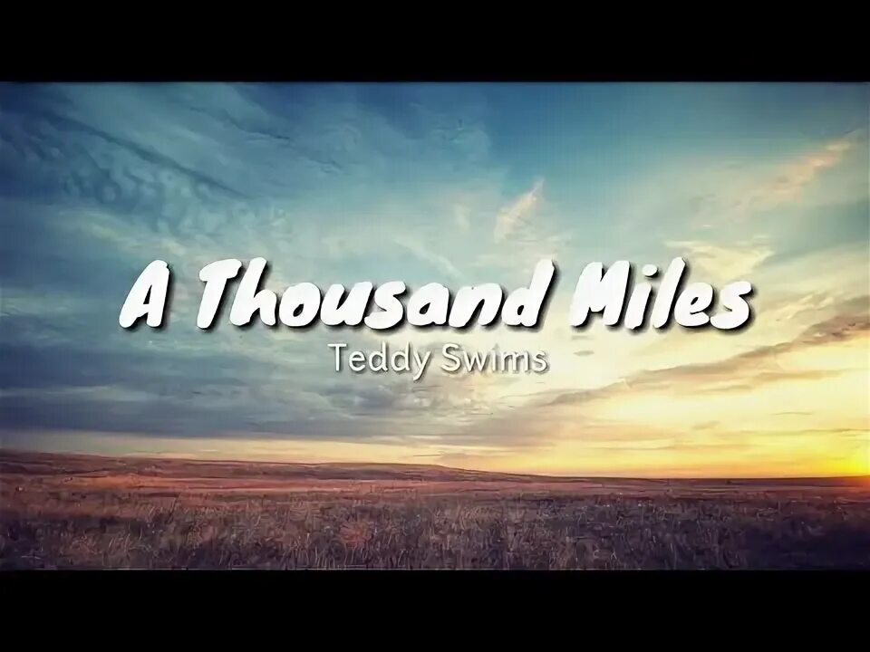 A Thousand Miles Video. A thousand miles vanessa
