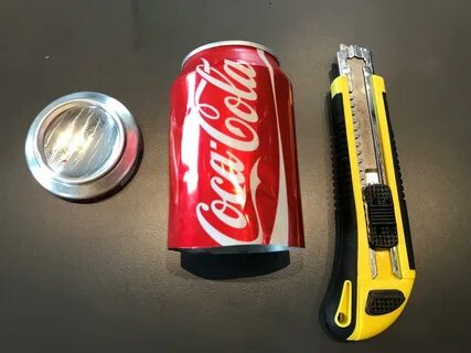 Что сделать из банки кока колы