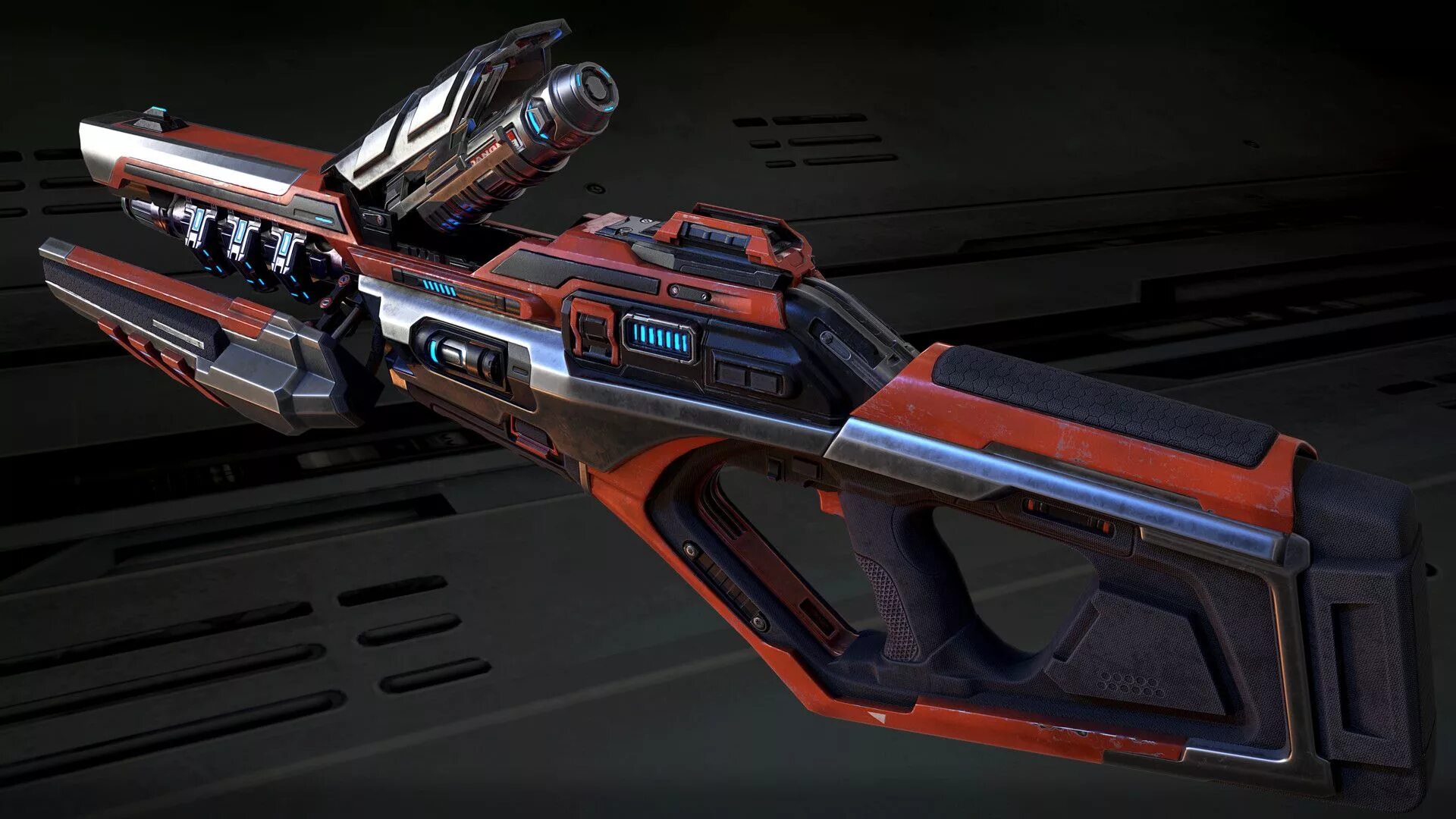 Скай фай оружие. Sci fi гаусс винтовка. Модель sci fi оружия. Буллпап оружие концепт. Гранатомет будущего.