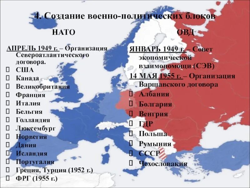 Странами восточной европы в 1949 был создан. Военно политический блок нато. военно политические блоки сша. создание военно-политических блоков нато 1949. североатлантический пакт.