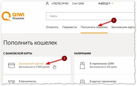 Интернет деньги киви