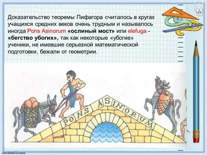 Доказать обратную теорему пифагора