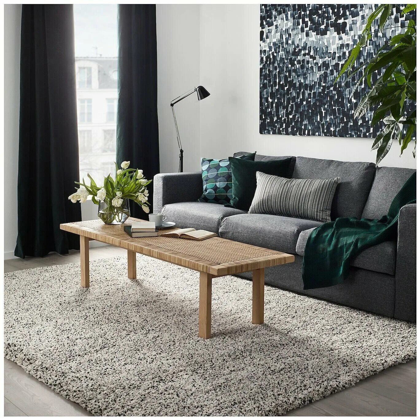 Ковры для гостиной в современном стиле. Ковер под серый диван. Диван sylvain sofa. Ковер к бирюзовому дивану. Стоэнсе икеа.