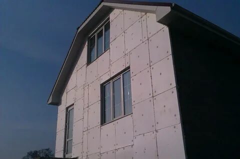 Утеплить фасад дома пенопластом