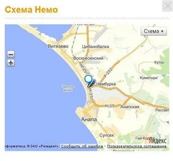 Южноморск на карте краснодарский