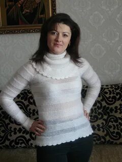 Свитер из ализе