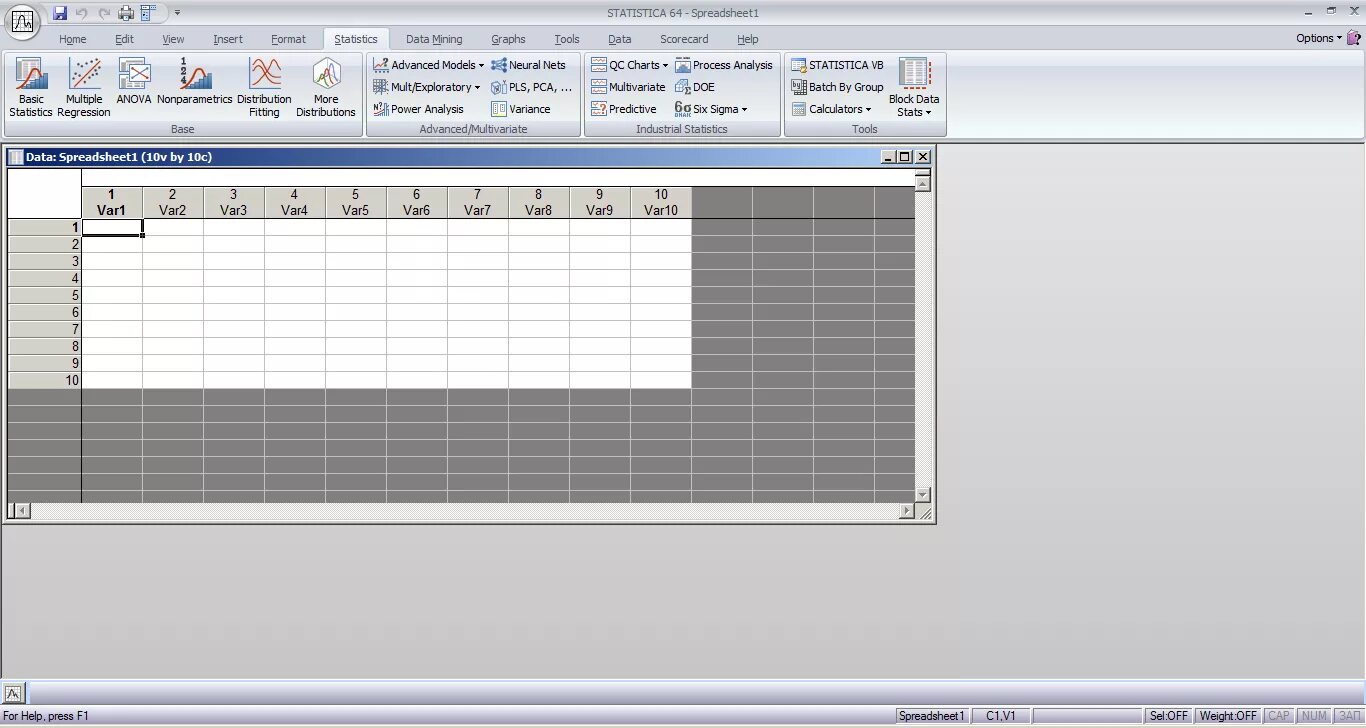 Скачайте 0 10 5. Программ «Statistica 6.1». Statistica 10. Программный комплекс Statistica. Программа Statistica 10.0.
