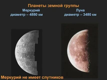 Размер меркурия диаметр