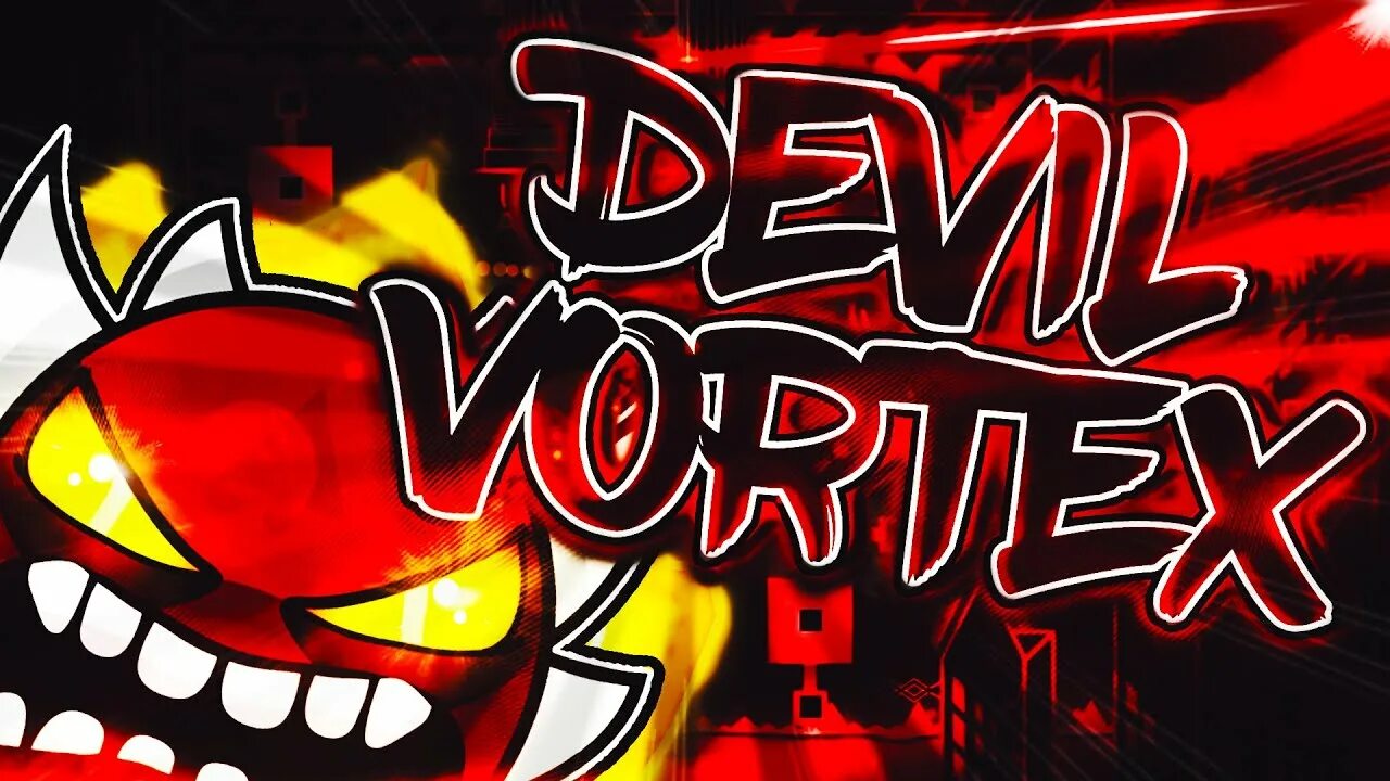 Xvortix devil core. Девил вортекс геометрия даш. devil vortex gd. экстрим демон. devil vortex saws.