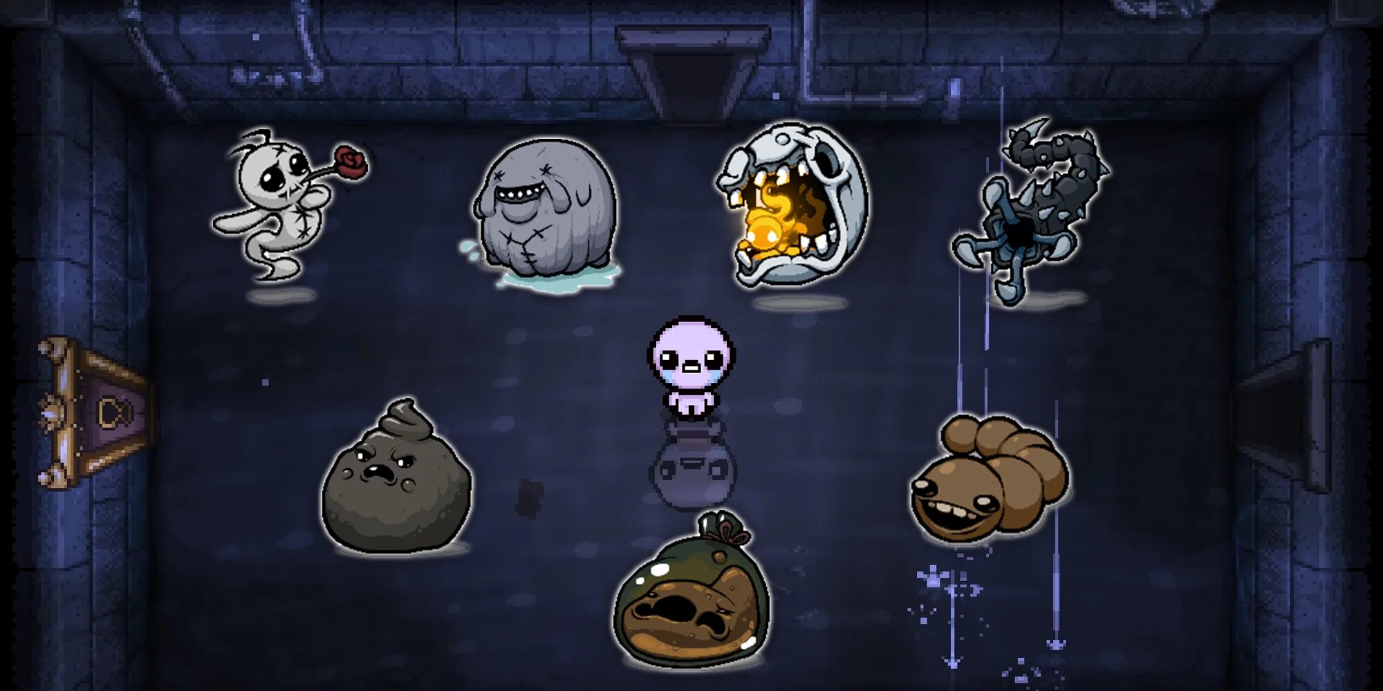 Isaac repentance boss. Карта боссов айзек. боссы из айзека. боссы айзек repentance.