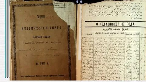 Метрические книги пермского края