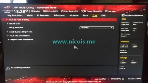 Flash amd bios