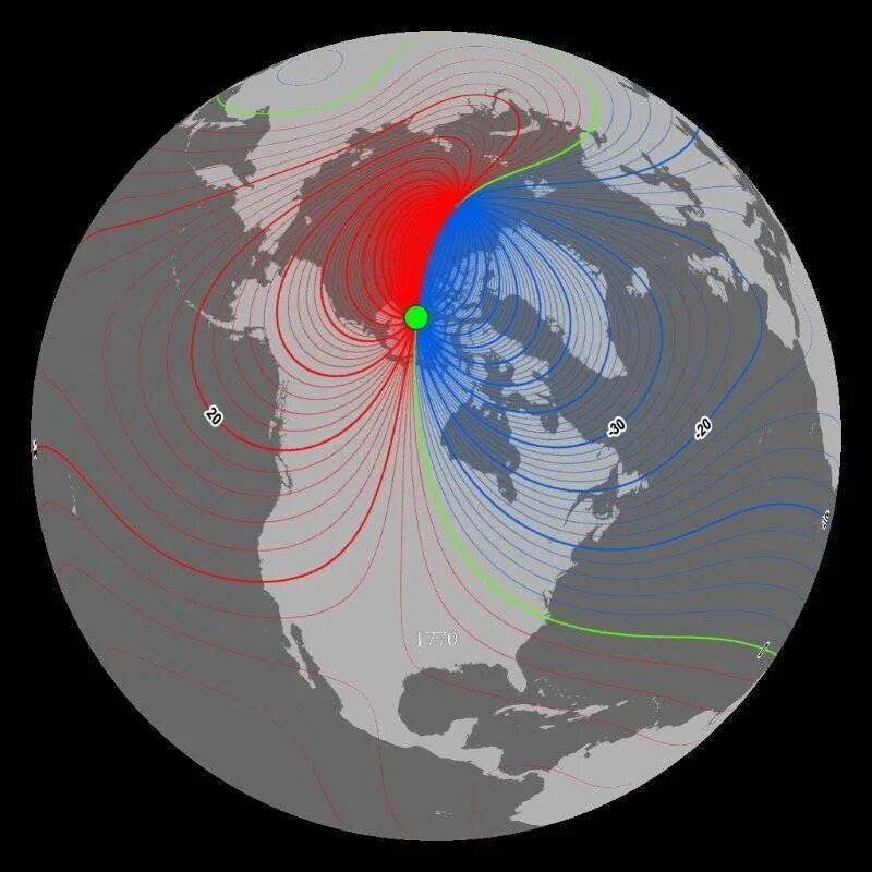 Магнитные полюса земли. Южный магнитный полюс земли. Полюса земли на карте. Движение магнитных полюсов земли.