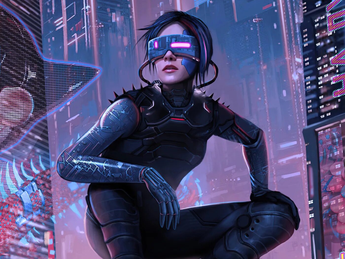 Красавицы стран игры будущего. Киберпанк 2077. киберпанк обои. девушки будущего.