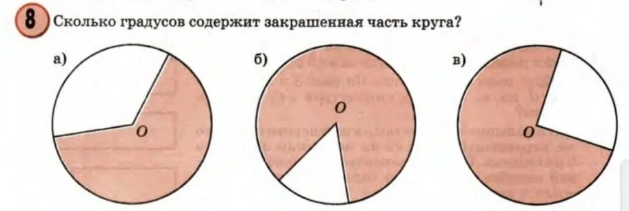 Центральный угол 4 класс Петерсон. Рисунки с закрашиванием углов. Задачи на нахождение части окружности. Центральный угол сколько градусов.