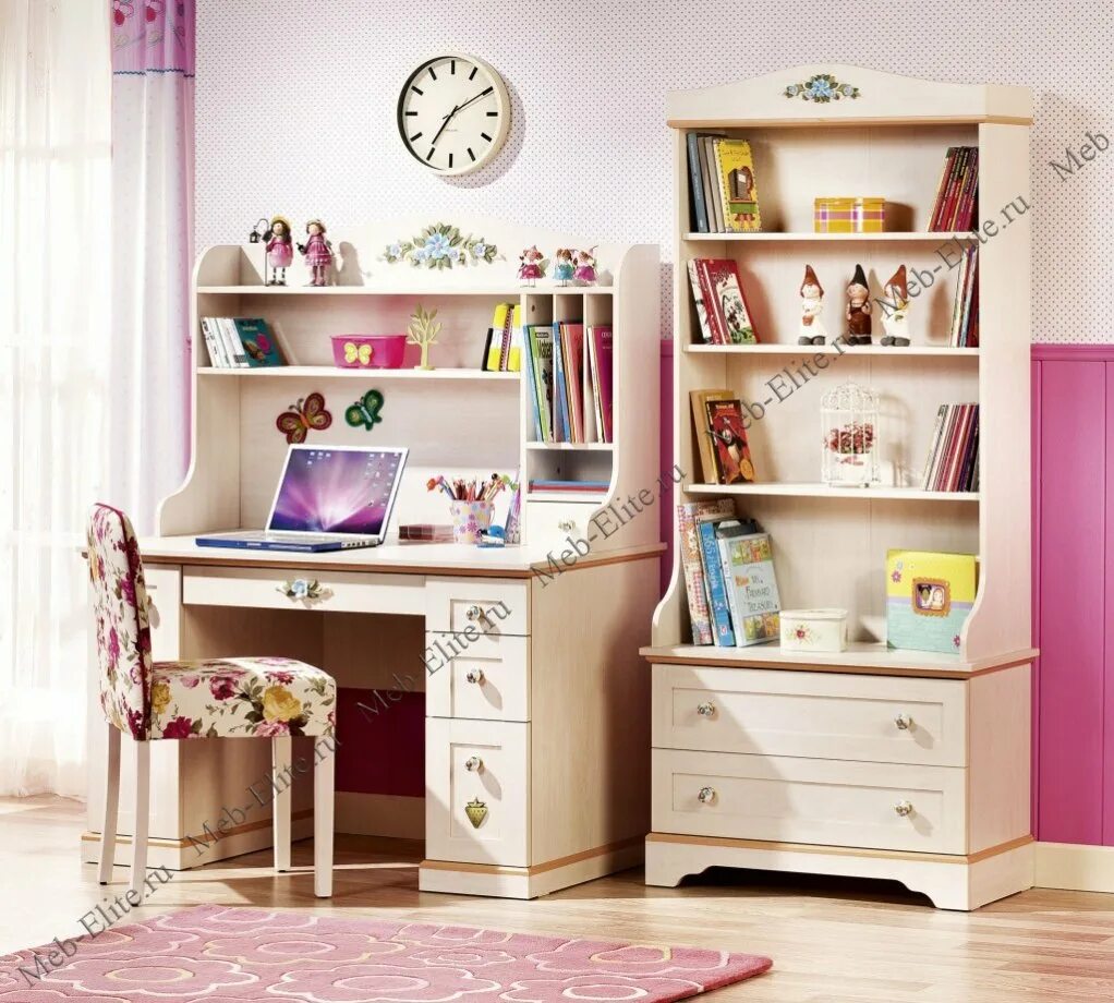 Столы шкафы для детей. Мебель Cilek Flora. Чилек детская мебель. Cilek мебель детская Flora.