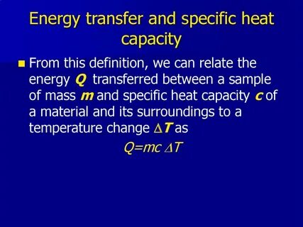 Heat energy