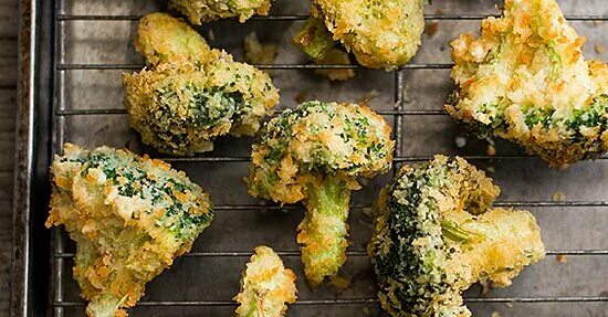 Your best recipe for vegan deep fried broccoli bites - aka vegan fried chicken. 