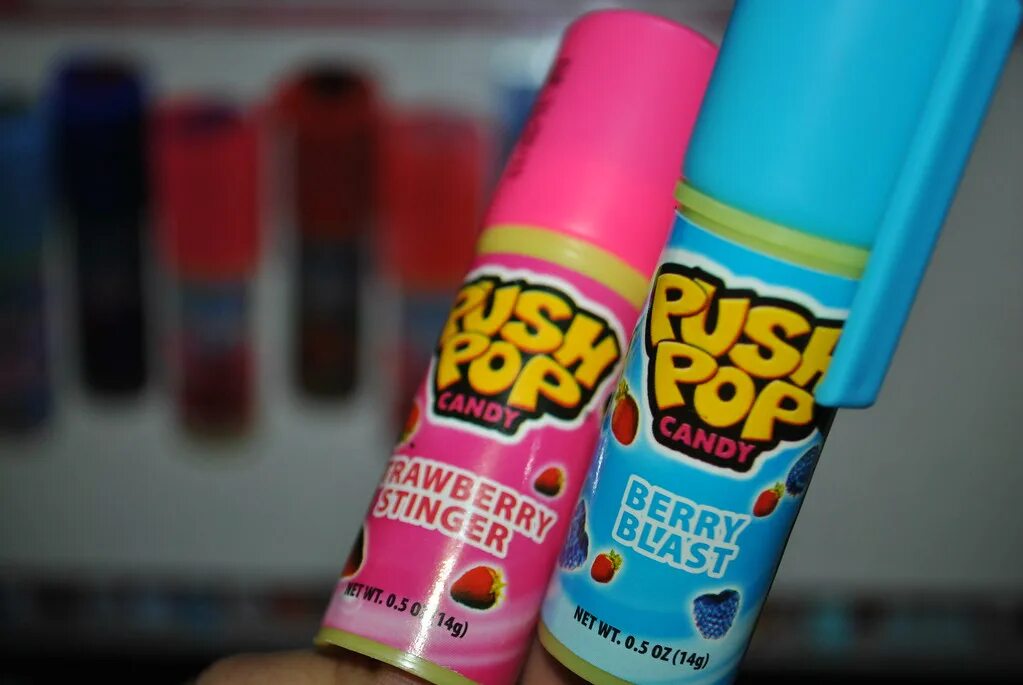 Push Pop. Ягодный взрыв. Yummy Push Pop. Pop quick Push.