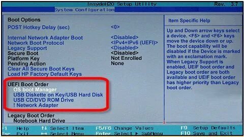 Boot support