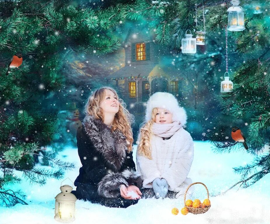 Песня в новогоднюю ночь ждем мы новых