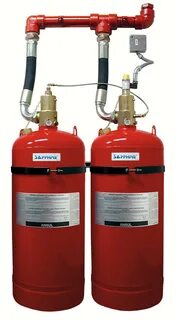 Пожтехника газовое пожаротушение