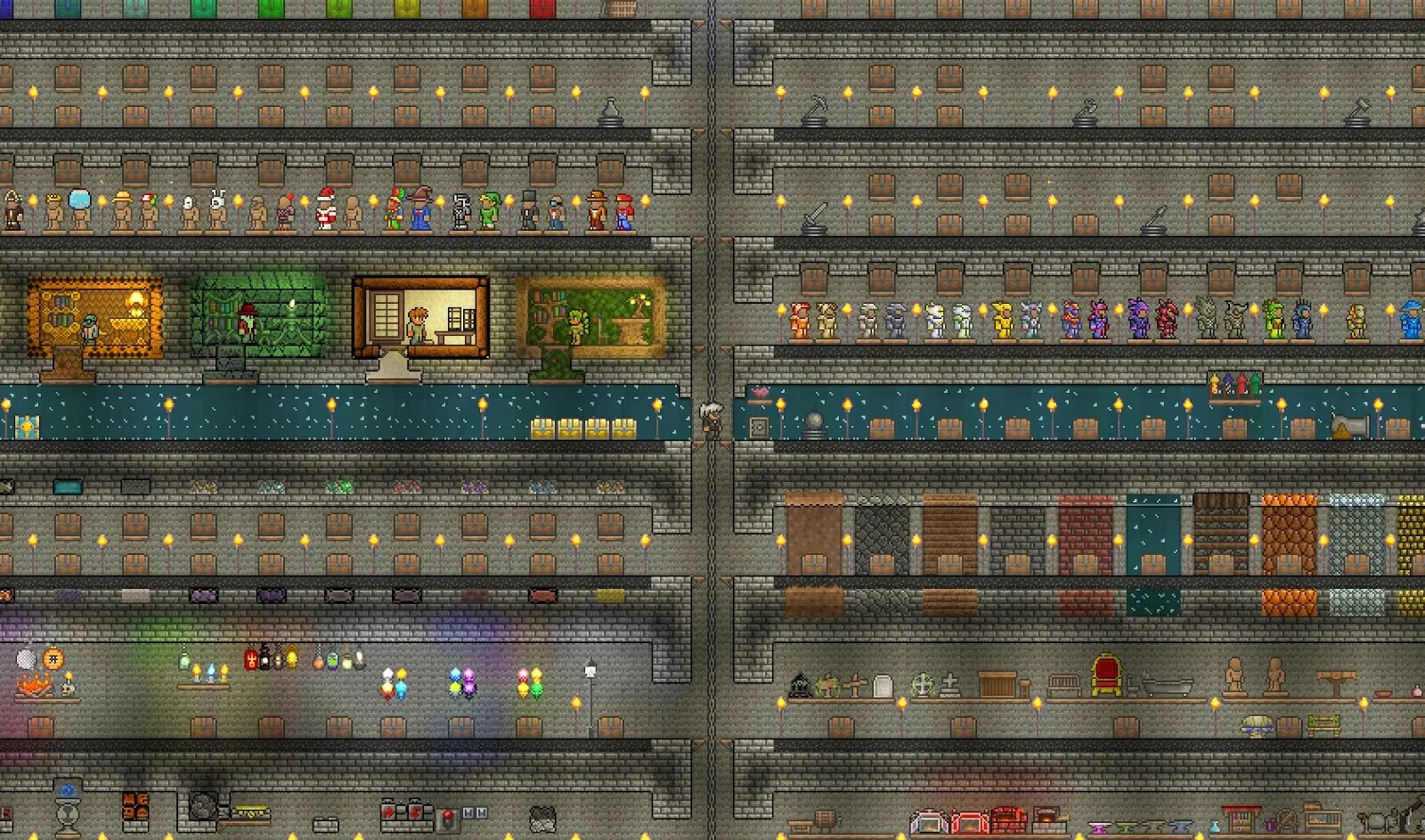 Builders workshop terraria 1 4. 4. Карта с вещами 1. 4. 7.