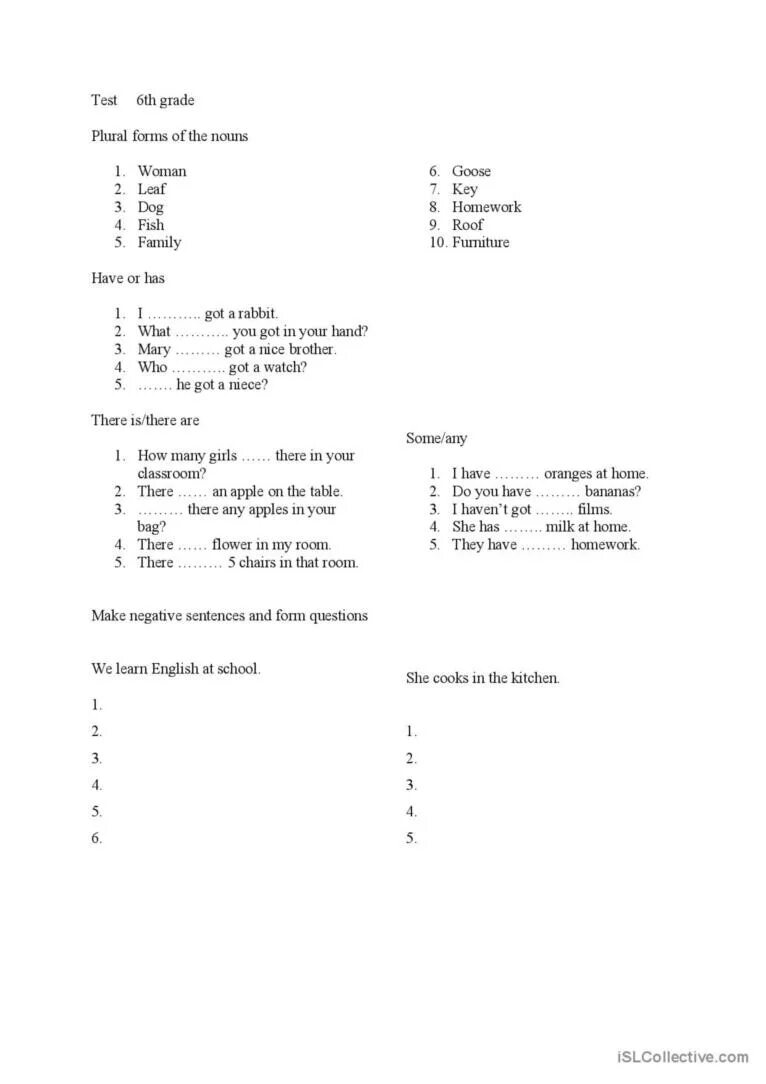 English Test for 6 Grade with Keys in English. Test 5,6th Grade ответы. English Test 6 Grade. 6th Grade Test. English test with answer