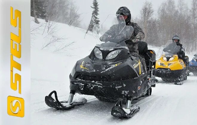 Купить снегоход мороз. Стелс 800 однолыжный снегоход.