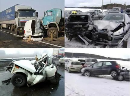 Аварии больших автомобилей