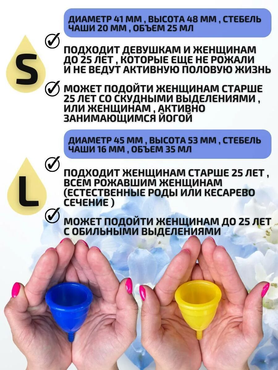 Как выбрать размер чаши. Маленькие менструальные чаши s размер. менструальная чаша объем. как определить размер менструальной чаши. способы сложения менструальной чаши.