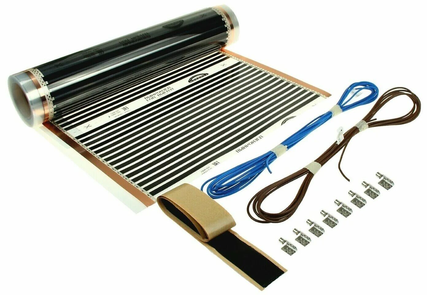 инфракрасная пленка - 5м rexva. схема подключения пленочного теплого пола. схема подключения инфракрасного пола к терморегулятору. схема подключения плёночного тёплого пола под ламинат. терморегулятор инфракрасной пленки.