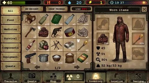 Survival рецепты