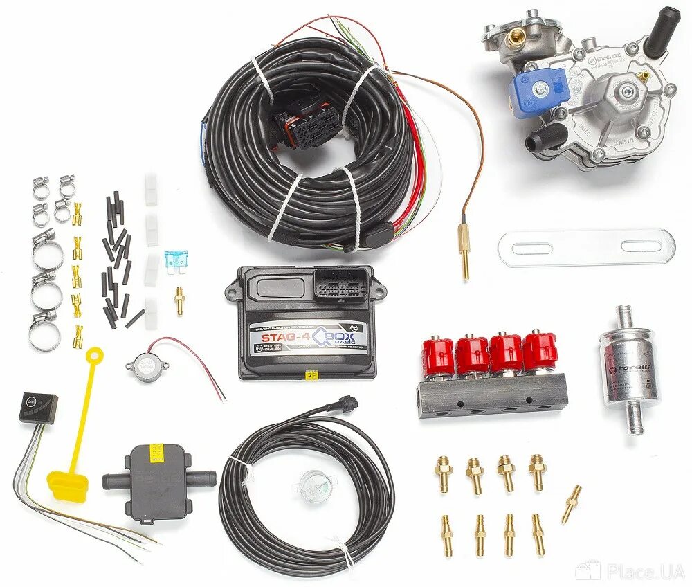 Авто газ 4 поколения. Комплект ГБО 4го поколения. ГАЗ оборудование 4 поколения для метана. ГБО метан 4 поколения Stag.