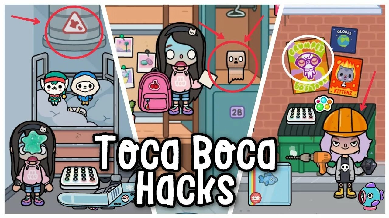 Toca life hacks. Toca life hacks