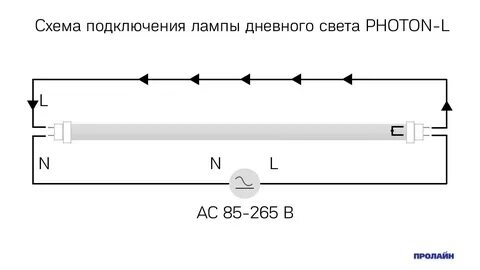 Схема света ламп
