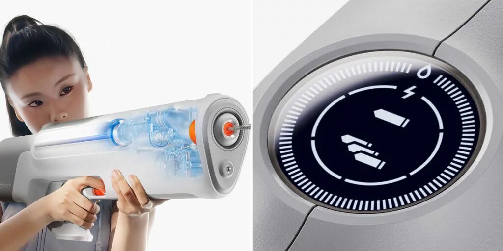 Xiaomi mijia pet. Xiaomi Pulse Water Gun. Xiaomi Mijia Water Gun. Водяная пушка Xiaomi Mijia Pulse.