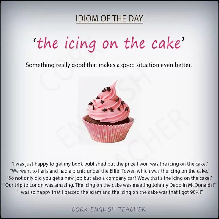 Английские слова cake. The Icing on the Cake идиома. Идиомы английского языка Cake. The Icing on the Cake перевод идиомы. Идиомы на английском с Cake.
