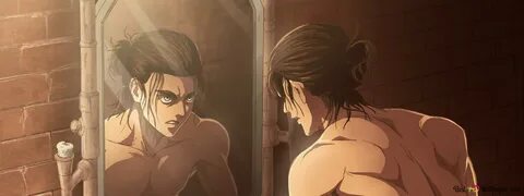 Dual standard 4:3 2048x768 Attack On Titan - Eren Yeager Timeskip wallpaper downl...