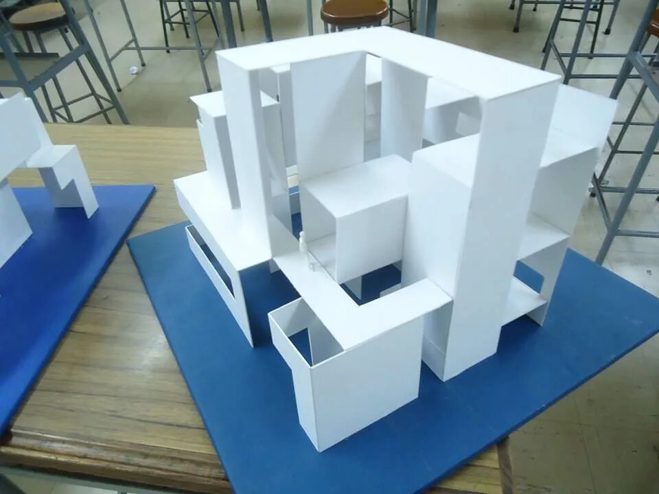 Making cubes. Model of Modern Farm.