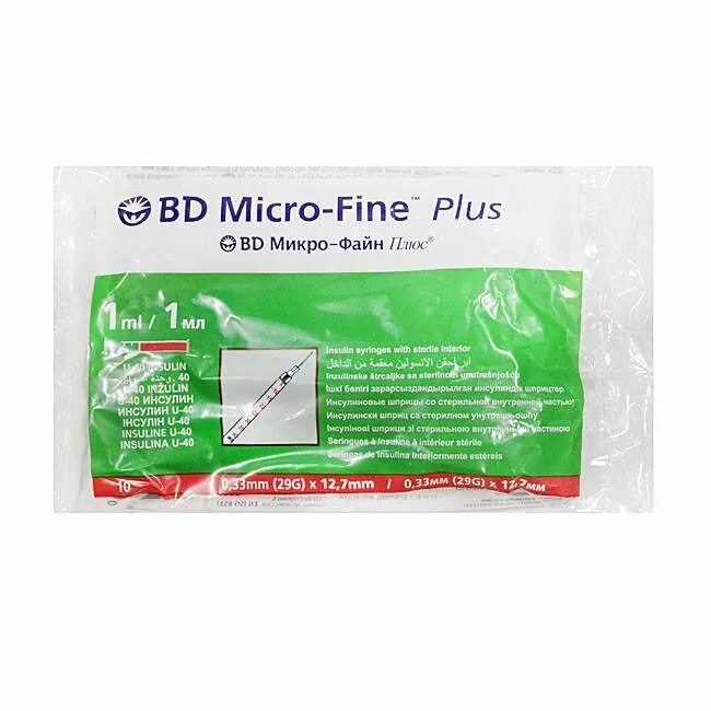 Шприцы микро. Bd Micro-Fine Plus 1 мл u40. Шприц 1мл микро-Файн плюс u-100 игла 30g №10. Шприц bd инсулин микро-Файн+ 1мл №10 (u40 0,33x12,7) №10. Шприцы инсулиновые bd Micro-Fine Plus 0.33х12.7 1мл.