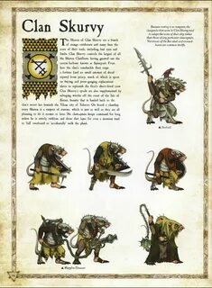 Ckan Skurvy Warhammer fantasy roleplay, Warhammer fantasy, Warhammer skaven