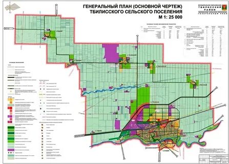Станица тбилисская краснодарский край на карте
