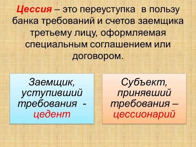 Цессия кредита. Цессия что это такое простыми словами. Договор цессии что это простыми словами.