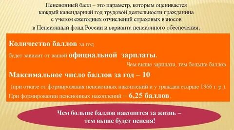 Пенсионный фонд пенсия в октябре