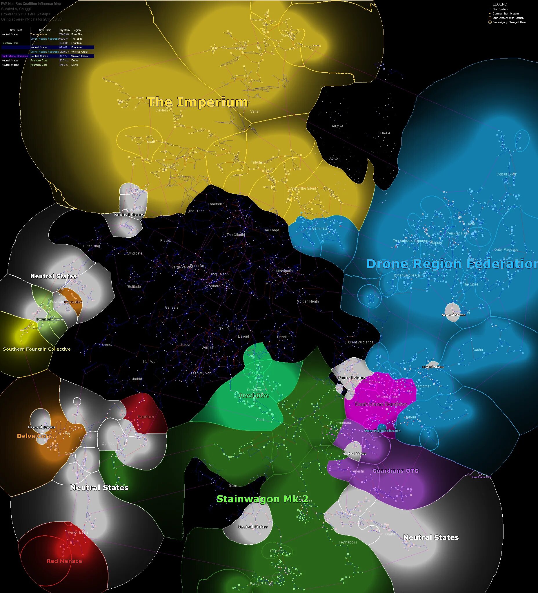 Eve map. Карта eve echoes.